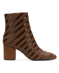 Sonia Rykiel Striped Ankle Boots