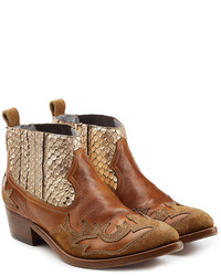 Golden Goose Deluxe Brand Victory Ankle Boots With Leather And Suede