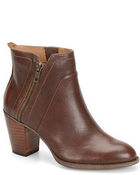 Sofft West Leather Ankle Boots