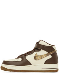 Nike Brown Air Force 1 07 Lx Sneakers