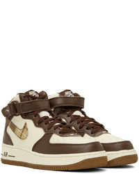 Nike Brown Air Force 1 07 Lx Sneakers