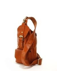 Amerileather Grylls Sling Mini Leather Backpack