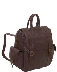 Amerileather Leather Three Way Backpack