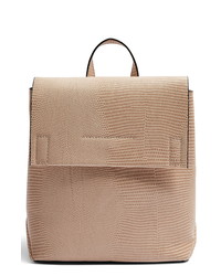 Topshop Blaze Faux Leather Backpack