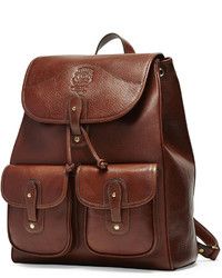 Ghurka Blazer No 278 Leather Backpack Vintage Chestnut