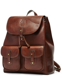 Ghurka Blazer No 278 Leather Backpack Vintage Chestnut