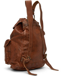 RRL Brown Riley Rucksack Backpack