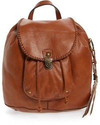 Patricia Nash Casape Leather Backpack Brown