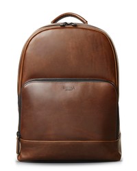 Shinola Fulton Navigator Leather Backpack