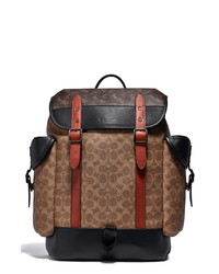 Coach Hitch Signature Canvas Backpack