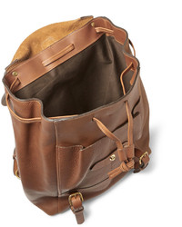 Bill Amberg Hunter Grained Leather Backpack