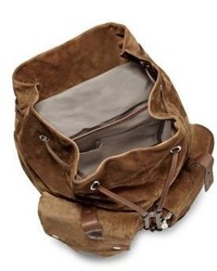 Brunello Cucinelli Leather Travel Backpack