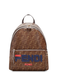 Fendi Mania Double F Logo Backpack