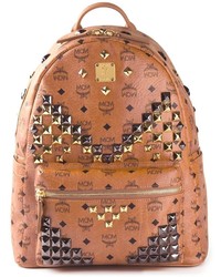MCM Studded Stark Backpack