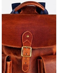 Pendleton Leather Rucksack