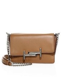 Tod's Double T Leather Chain Shoulder Bag