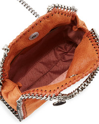 Stella McCartney Falabella Tiny Shoulder Bag Brandy