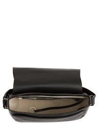 Shinola Leather Shoulder Bag Black