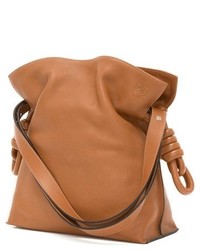 Loewe Small Flaco Knot Calfskin Leather Bag