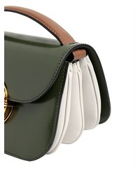 Marni Small Tuk Shiny Leather Shoulder Bag