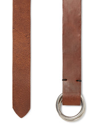 Oliver Spencer 25cm Brown Dock Leather Belt