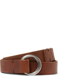 Oliver Spencer 25cm Brown Dock Leather Belt
