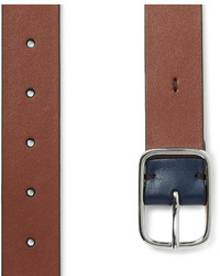 Paul Smith 3cm Brown Leather Belt