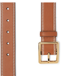 Loewe 3cm Tan Leather Belt