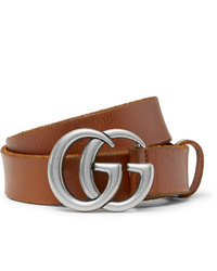 Gucci 3cm Tan Leather Belt