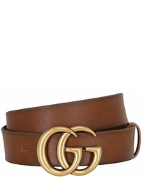 Gucci 40mm Gg Leather Belt