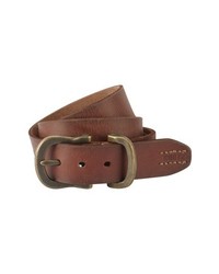 A. Kurtz Dexter Leather Belt Brown 32