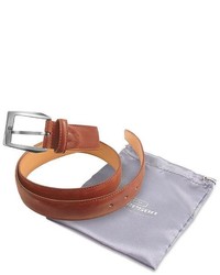Pakerson Brown Hand Painted Italian Leather Belt