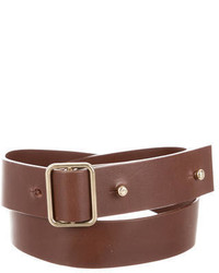 Ports 1961 Brown Leather Belt