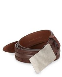Brunello Cucinelli Embossed Leather Belt