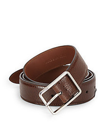 Brunello Cucinelli Pebbled Leather Belt