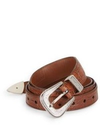 Brunello Cucinelli Textured Leather Belt
