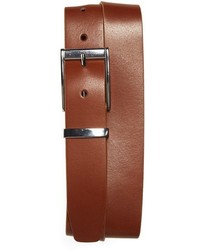 Johnston & Murphy Calfskin Leather Belt