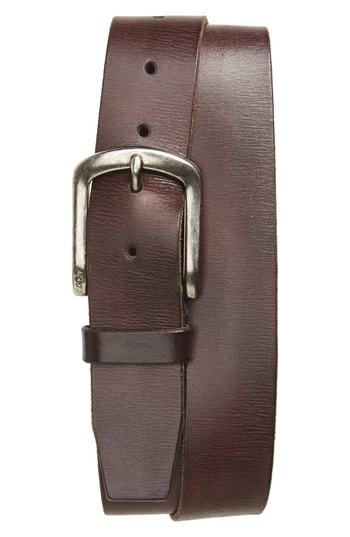 John Varvatos Star USA Classic Leather Belt, $88 | Nordstrom | Lookastic