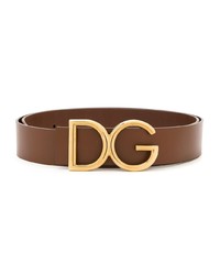 Dolce & Gabbana Dg Logo Plaque Belt