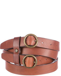 Dolce & Gabbana Double Leather Belt