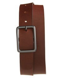 Nordstrom Men's Shop Dylan Rubberized Leather Belt