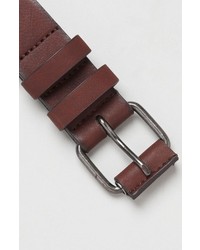 Topman Faux Leather Belt