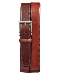Santoni Hand Antiqued Leather Belt