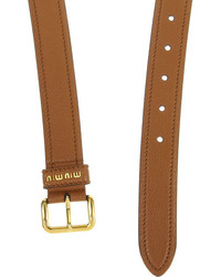 Miu Miu Leather Belt