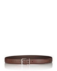 Barneys New York Leather Belt Brown