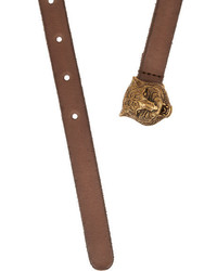 Gucci Leather Belt Brown