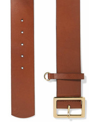 Frame Leather Belt Brown