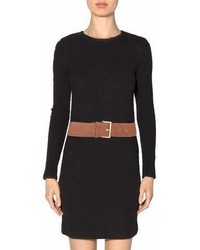 Christian Siriano Leather Wide Belt