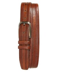 Mezlan Lizard Leather Belt