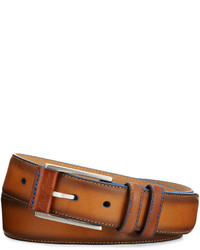 Robert Graham Martin Leather Belt Cognac